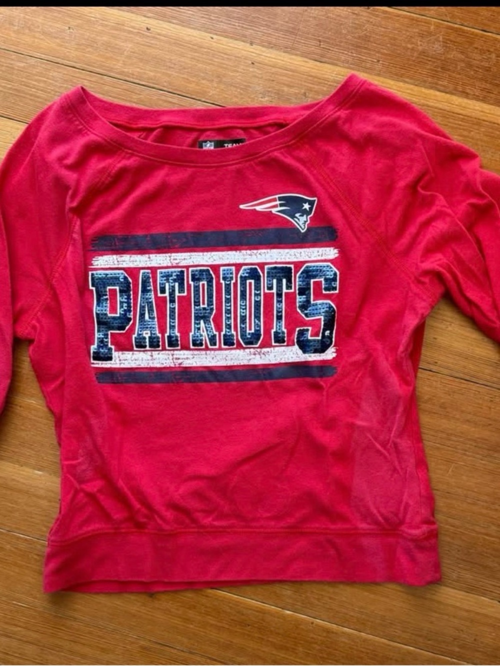 New England Patriots Shirt Size Girls 12/14
